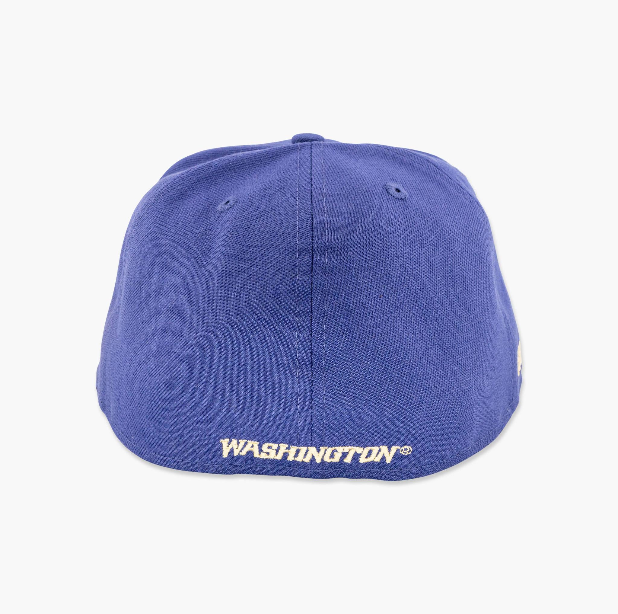 Washington Huskies Script Side Patch Fitted Hat - Image 3