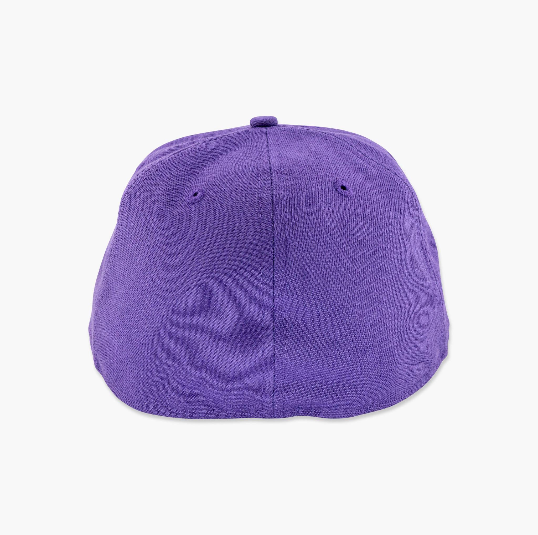 Washington Huskies White Vintage Script Fitted Hat - Image 3